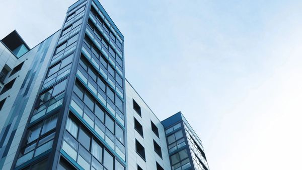 A corporate skyscraper