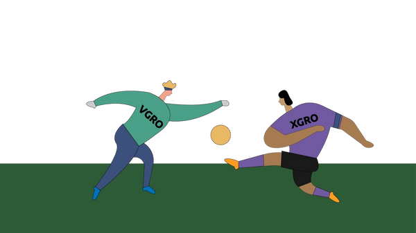 XGRO vs VGRO competing to see who is better